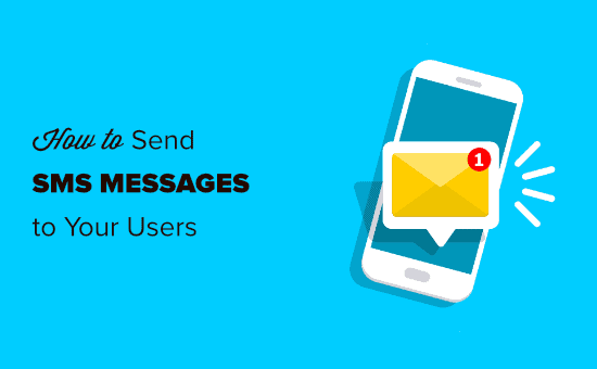 Invio di messaggi SMS agli utenti del tuo sito web