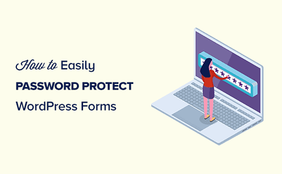 Protezione con password di un modulo WordPress
