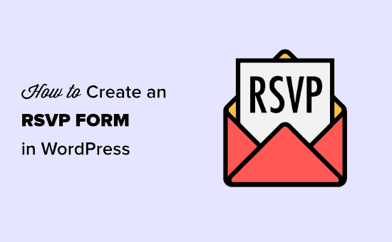 Creazione di un modulo RSVP in WordPress