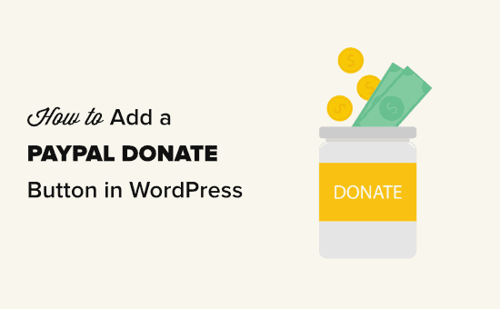 Aggiunta di un pulsante di donazione PayPal in WordPress
