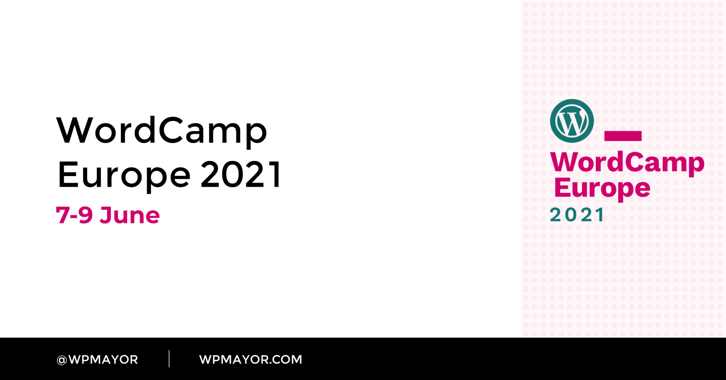 WordCamp Europe 2021 - Sindaco WP