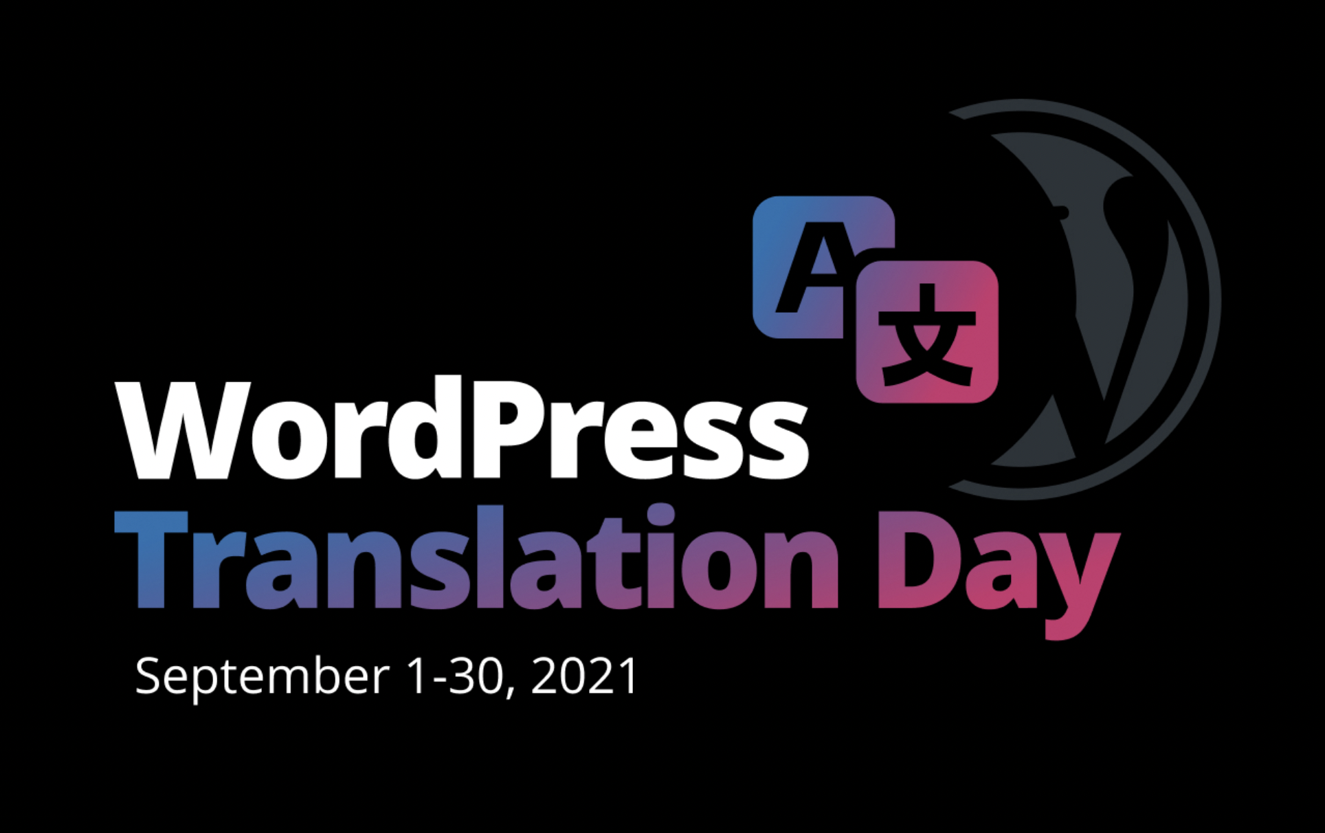 Il giorno della traduzione di WordPress 2021 inizia il 1 settembre, esteso a un evento della durata di un mese – WP Tavern