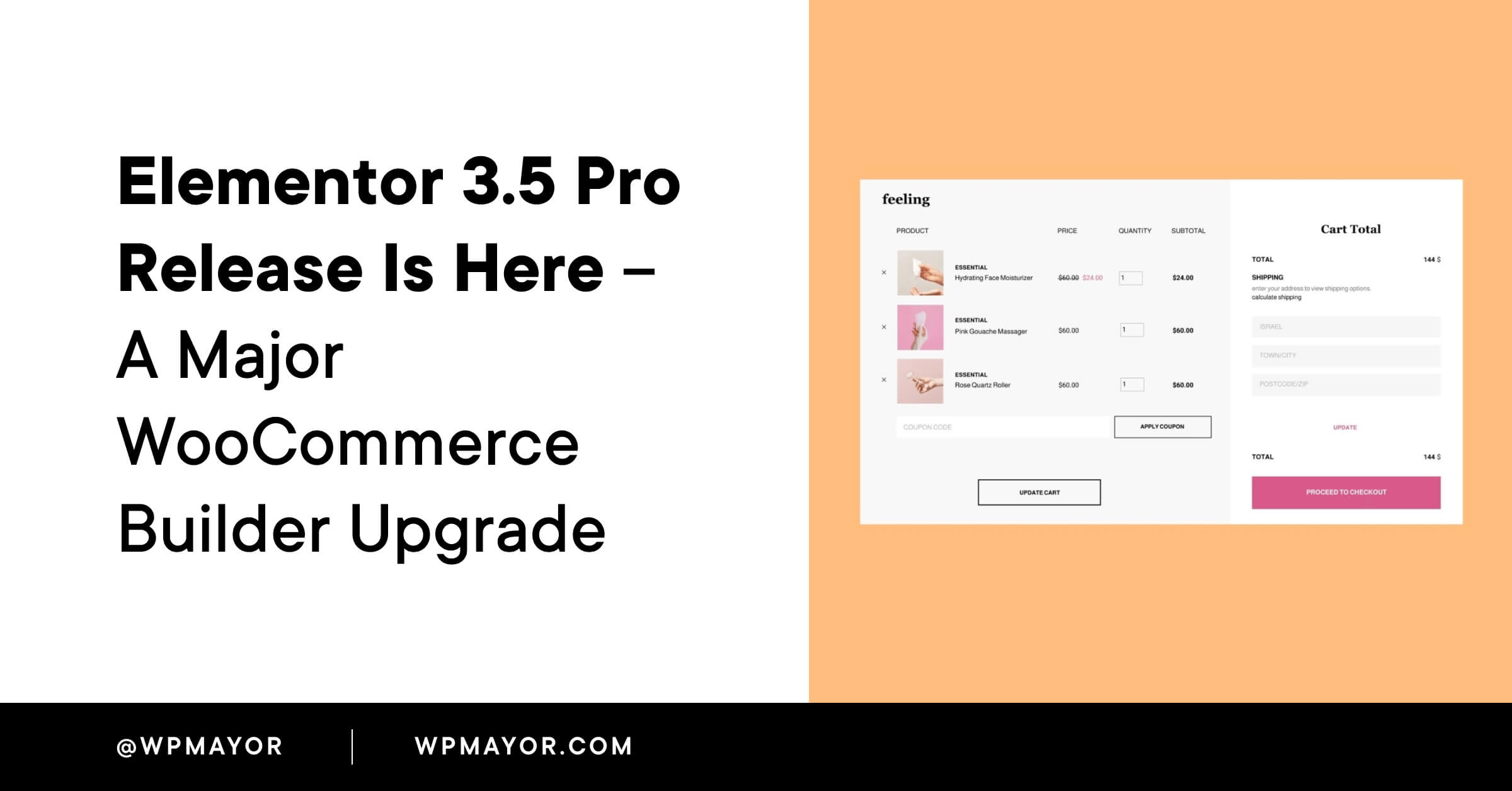 È arrivata la versione di Elementor 3.5 Pro: un importante aggiornamento di WooCommerce Builder