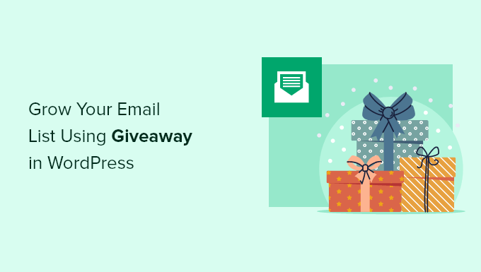 Usa un giveaway per far crescere la tua mailing list in WordPress