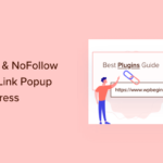 Come aggiungere titolo e NoFollow per inserire link popup in WordPress