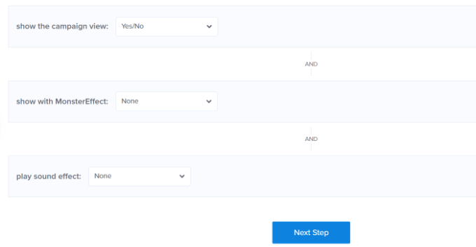 Configura impostazioni aggiuntive delle regole di visualizzazione