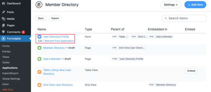 Personalizzazione del modulo del profilo della directory utente