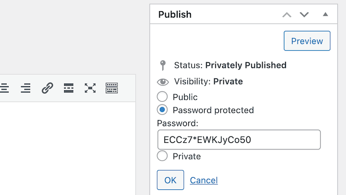 Come proteggere con password un file su WordPress