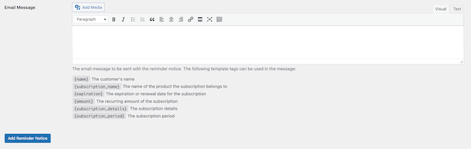 Crea e-mail personalizzate utilizzando i tag modello