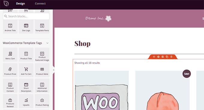 Modifica della pagina del negozio per il tuo tema WooCommerce