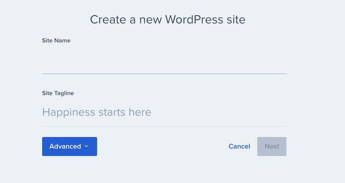 Aggiunta di un titolo del sito e di uno slogan a WordPress