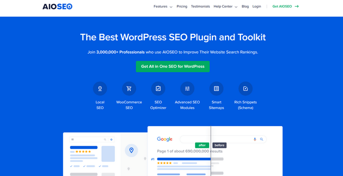 Plug-in SEO tutto in uno