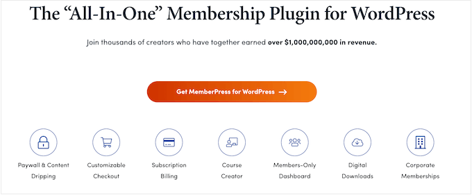 Il plug-in di abbonamento MemberPress