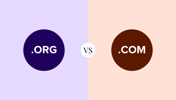 .Org vs .Com: qual è l'estensione di dominio migliore?