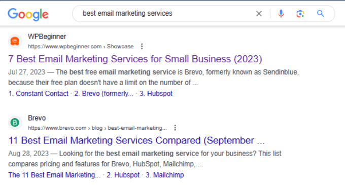 I migliori servizi di email marketing per le piccole imprese