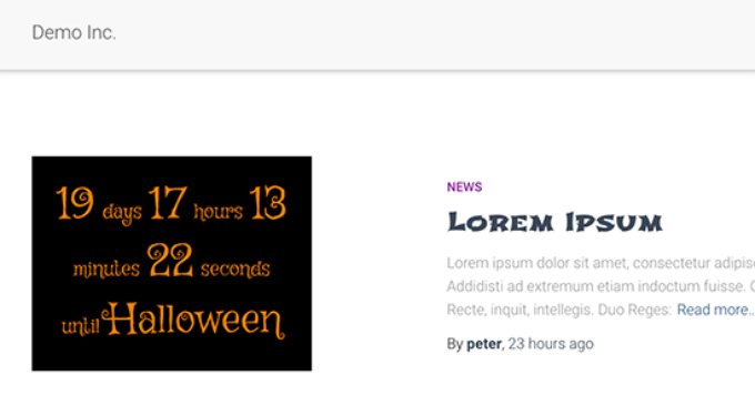 timer di halloween