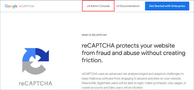 v3-admin-console-in-Google-reCaptcha