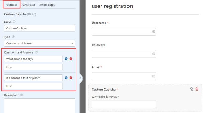 Domande e risposte in WPForms