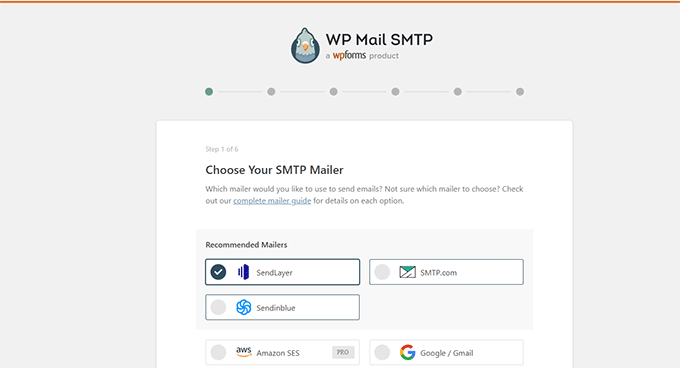 Integrazione SendLayer in WP Mail SMTP