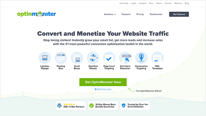 OptinMonster – Il miglior plugin popup per WordPress