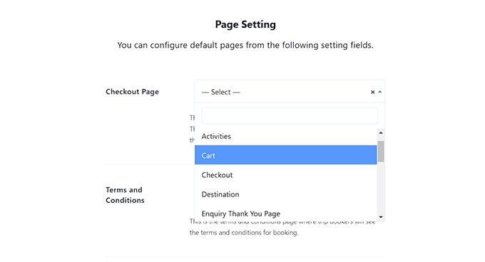 Configura le impostazioni della pagina