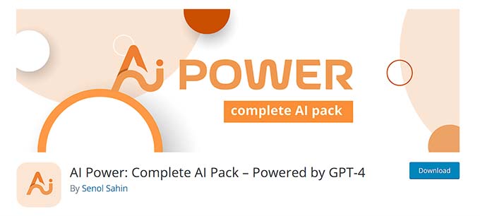 Plug-in AI Power