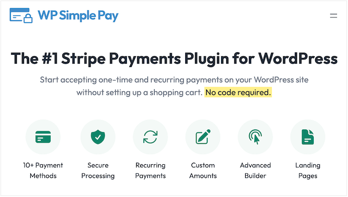 WP Simple Pay è il plug-in di pagamento Stripe giusto per il tuo sito Web WordPress?