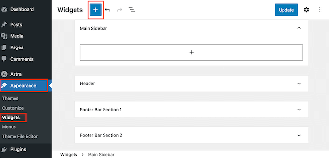Adding the FlipBox widget to a sidebar or similar section