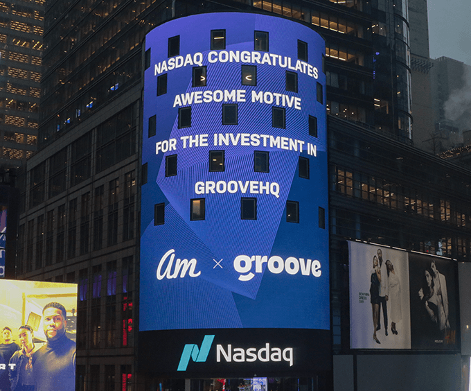 NASDAQ Congratulazioni a WPBeginner e Awesome Motive per l'investimento in GrooveHQ