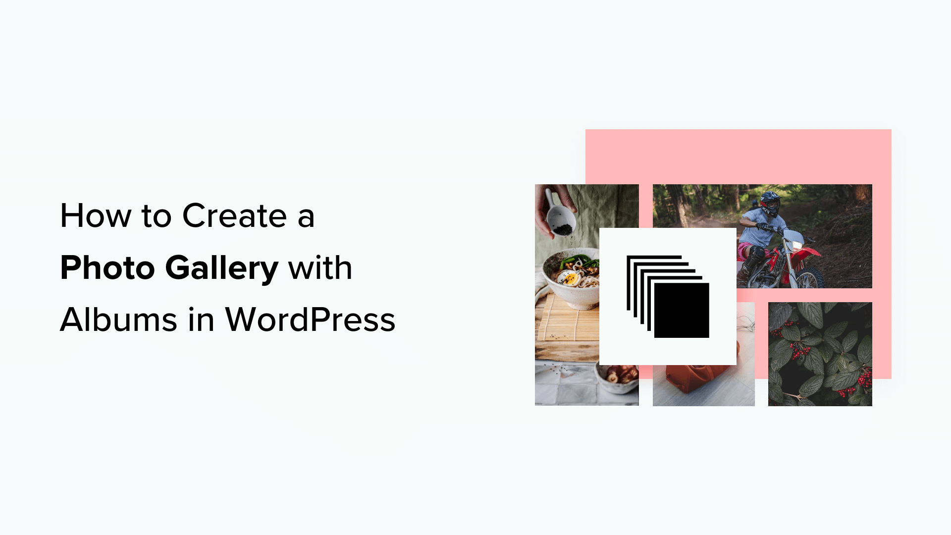 Come creare una galleria fotografica con album in WordPress