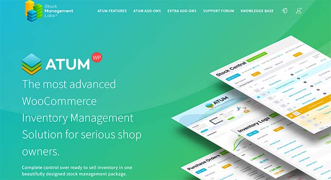 ATUM WooCommerce Gestione dell'inventario e monitoraggio delle scorte
