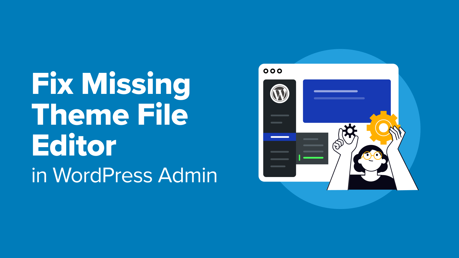 Come correggere l'editor di file del tema mancante nell'amministrazione di WordPress (soluzione semplice)